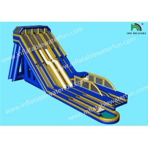 Multiple Lanes Single Ladder Height 15m Giant Inflatable Slide