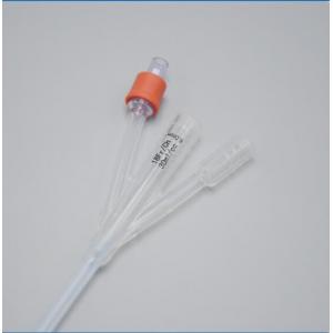 30ml Three Way Silicone Foley Catheter Anti Back Flow 400mm Length