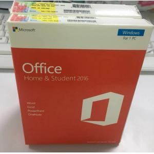 Wholesale price Full Package Retail Box Version Windows Microsoft Office 2016 Home And Student office 2016 HS