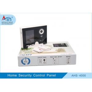 Wireless Gsm Smart Home Security Devices , House Security Alarm Control Panel