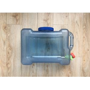 China Outdoor Drinking Water Storage Containers Camping Water Storage Bucket Clear supplier