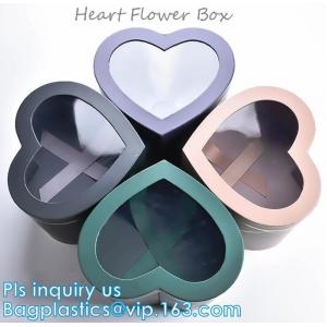 Cardboard Luxury Packaging Box For Flowers With Custom Logo,GIFT SET BOX,KEY CHAIN BOX,HEART FLOWER BOX