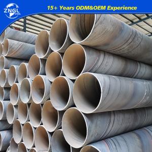 China ASTM Standard 36 Inch API 5L Gr. B SSAW Spiral Pipe Carbon Steel Pipe 1 Ton Min.Order supplier