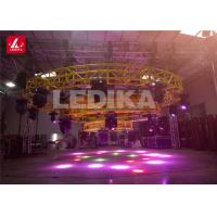 China Rotating Truss 2M 4M 6M Aluminum Square Truss For Club , Acceleration And Deceleration Operation on sale