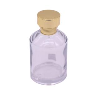 China Round Shape Custom Zamac Perfume Cap For Perfume Sprayer Pump supplier