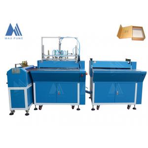 China Two Stations 360 PCS/H 780*430mm Cardboard Box Making Machine Case Maker Machine supplier