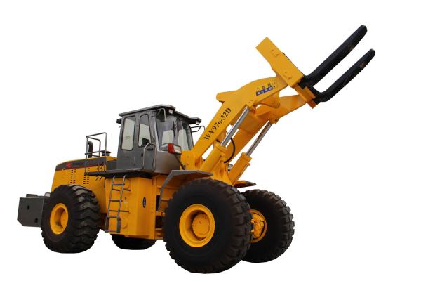 Sell big capacity rought terrain mining machine 32T block handler equipment with 199KW engine