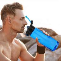 China Carbon Camping Drinking Bottle With Filter 6mm Thick LIQUIDZING on sale