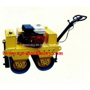 Walk Behind Double Drum Hydraulic Vibratory Road Roller of Construction Machinery
