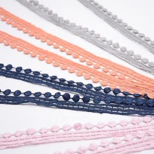 Home Textile 2cm Gimp Cotton Lace Trim Guipure