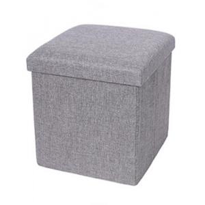China Satin folding storage box chair supplier