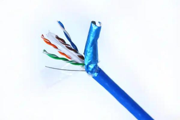 Wholesale Bulk CAT5E FTP Blue PVC Ethernet Cable for Large-Scale Network Deployments