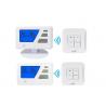 China Push Button 868 Mhz Non - Programmable Room Thermostat For Underfloor Heating System wholesale