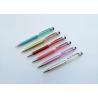 Crystal Twist Metal Pen with Stylus Pen for promotion with laser logo(M3001A)