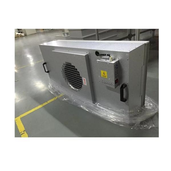 China Filtro modular del sitio limpio FFU Hepa con color plata de aluminio anodizado del cuerpo supplier