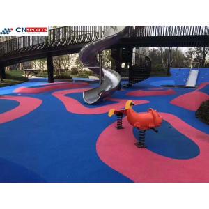 China EPDM Rubber Flooring ISO Outdoor Playground Rubber Mats supplier