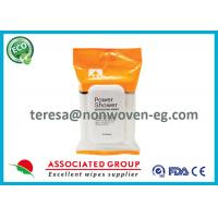 China Face Wet Ones Power Shower Wipes , Antibacterial Hand Wipes For Babies on sale