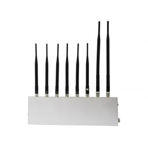 China Cell Phone Signal Jammer + GPS + WIFI + Walkie Talkie / Wireless Earphone (8 antennas) wholesale