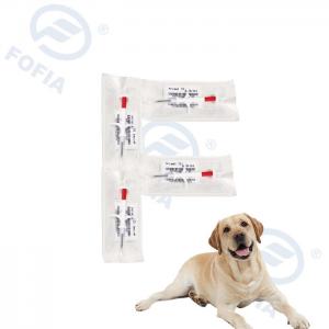 White Syringe Pet Tracker Microchip EO Gas Sterilization 134.2KHz Identification Track