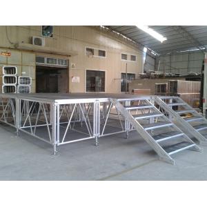 Aluminum Movable Stage Platform Adjustable Modular Stage Systems