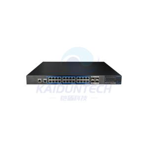 China 金属ギガビット24ポートPoEスイッチ屋内Power over Ethernetスイッチ wholesale