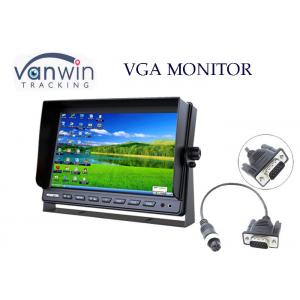 HDMI VGA 7 TFT LCD Monitor High Resolution With 2 Video Cameras Inputs