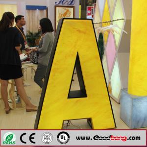 China Anti-wind strong sound thin vacuum hotsale alphabet letter led signage,flexible parts supplier