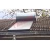 Compact Swimming Pool Solar Powered Hot Water Heater Flat Plate Blue Film