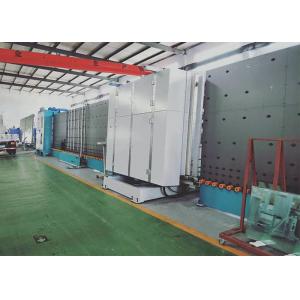 Hollow Glass Double Glazing Machinery 60 Mm Hierarchical Washing System