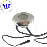 China 1W LED Garden Floor Light Inground LED Outdoor Floor Lamp  IP67 Waterproof Mini LED Underground Floor Deck Spot Lights on sale