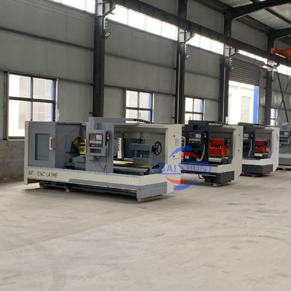 Single Spindle High Precision CNC Lathe With 52/80/105mm Spindle Bore Customization