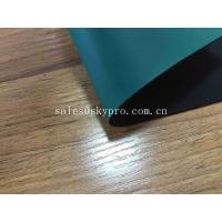 China Fireproof Antistatic Rubber Sheet 2mm Green Rubber Garage Floor Mat 1.4-1.7 G/Cm3 Density on sale