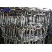 China Galvanized Field Wire Mesh screen Fence Hinged Knot For Cattle 50m on sale