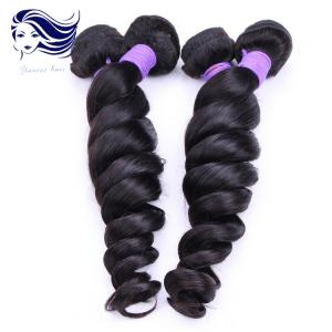 China 100 Virgin Peruvian Hair Extensions Long , Double Drawn Virgin Hair wholesale