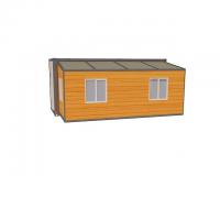 China 40ft Shipping Container House Pretty Wood Modern Design Container House Expandable on sale