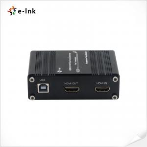 Mini 4K/60Hz HDMI 2.0 KVM USB over Fiber Optic Extender