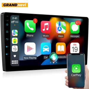 China Universal Car Android Stereo Wifi Bt Fm Rds Ips 10 Inch Car Stereo Apple Carplay supplier