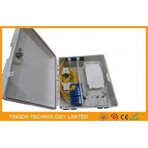 China PC Material Pole / Wall Mount Fiber Optic 1x 64 PLC Splitter Box IP65 GPDB-S64D/72D supplier