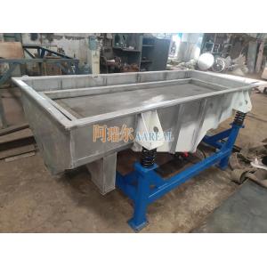 SUS Linear Motion Vibrating Screen For Separating Sifting Chemical Products