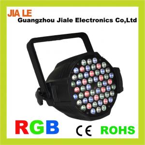 China High Power Aluminum 50 / 60HZ, G18 / B18 / W6 DMX Led Stage Lighting Systems supplier