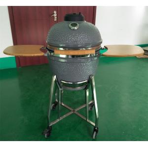 China Green SGS Pizza Charcoal Ceramic 18 Inch Kamado Grill supplier