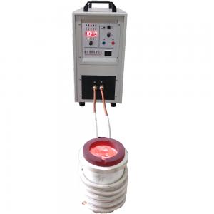 5KGS High Frequency Induction Heater 15kw Melting Furnace For Aluminium