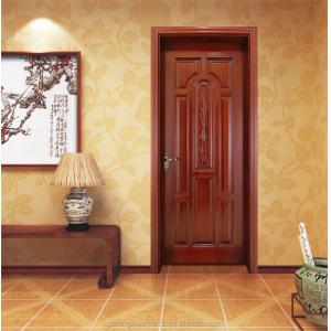 Oak Veneer Solid Wood Internal Doors 205cm Height Pine Wood Flush Door