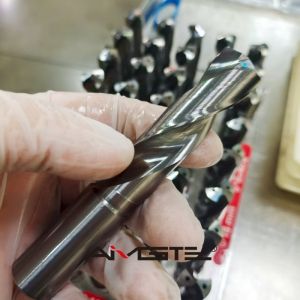 China Solid Carbide Internal Coolant Drill Enhanced Chip Evacuation wholesale