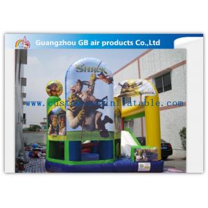 China Commercial Shrek Combo For Kids Jumping Castle Inflatable Jumping Slides Bouncer supplier