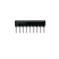 China 9 Pins 10 Pins Network Resistor , High Precision Sip Resistor Pack on sale
