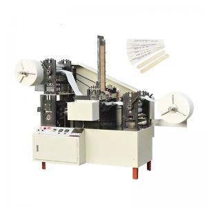 China Multifunction Spoon Tongue Pressing plate packing machine 300 Bags / Min High Speed supplier