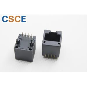 China Contato portuário Tab Up Latch Unshielded do Pin 8 do Pin PBT RJ45 do círculo único 8 SEM o PEG wholesale