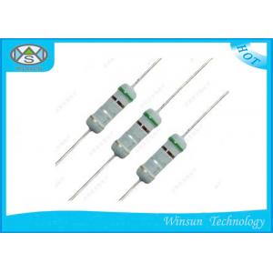 China Ultimate Voltage Metal Oxide Film Resistor 200 Ohm 500 Ohm 1 / 2W  Resistor supplier