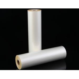China Anti Scuff 1 Inch Matt BOPP Thermal Lamination Film Roll For Luxury Packaging supplier